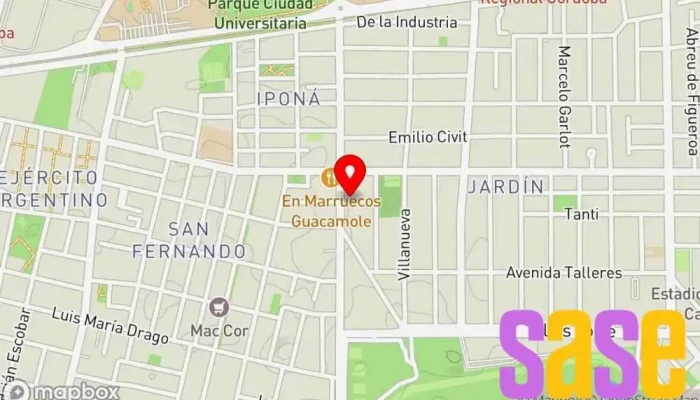 mapa de ELECTROTECH Tienda de electricidad en Córdoba