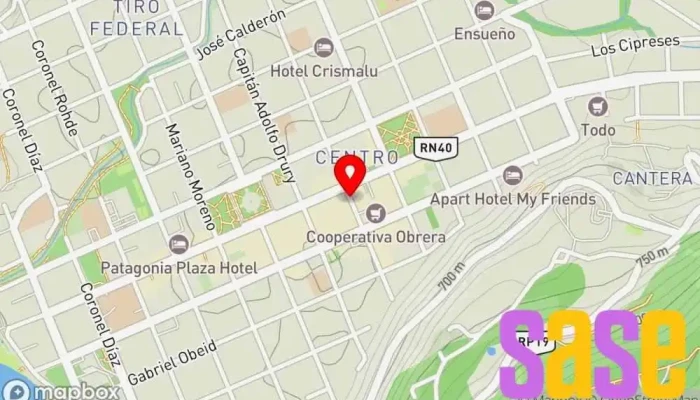 mapa de *Elektricien* Electricista, Ayuda doméstica en San Martín de los Andes