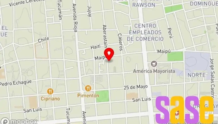 mapa de Elektrolithium Baterías especiales proceso Ekolithium reciclado de segunda vida de baterías de litio Fábrica, Centro de reciclaje en San Juan