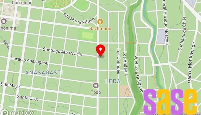 mapa de ELS BRC (Laboratorio de Electronica)  en San Carlos de Bariloche