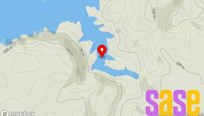 mapa de Embalse Florentino Ameghino Reservoir en Chubut