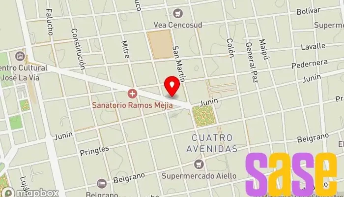 mapa de Energía San Luis Gas Compañía del gas en AVU
