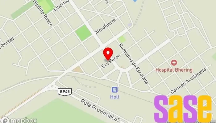 mapa de Enersa Oficinas de empresa en Ibicuy