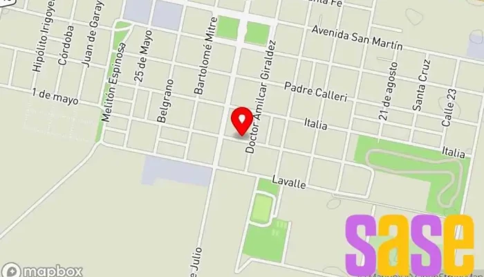 mapa de Enersis  en María Juana