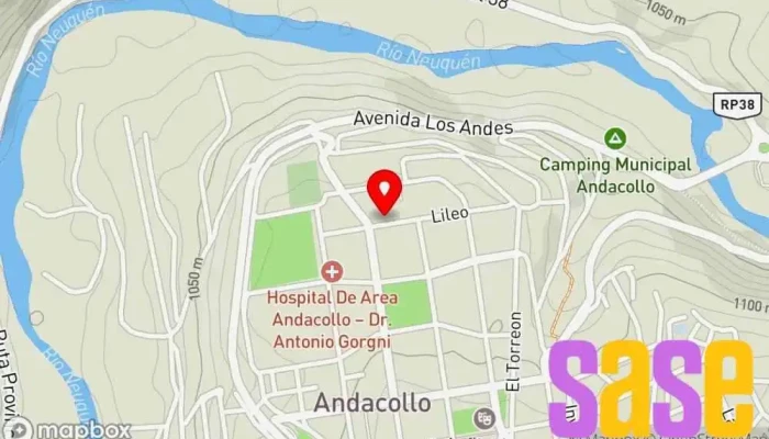 mapa de EPEN-Ente Provincial De Energía Del Neuquén Compañía eléctrica en Andacollo