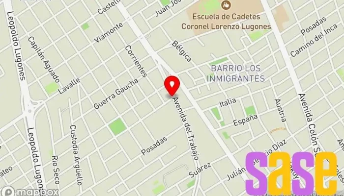 mapa de E.r. Electricidad Tienda de electricidad en Santiago del Estero