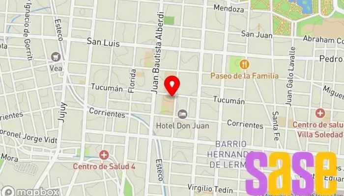 mapa de Escuela de Educación Técnica N° 3138 