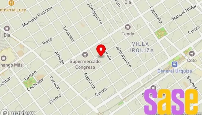 mapa de Espacio Electrónica Tienda de informática, Comercio en Cdad. Autónoma de Buenos Aires