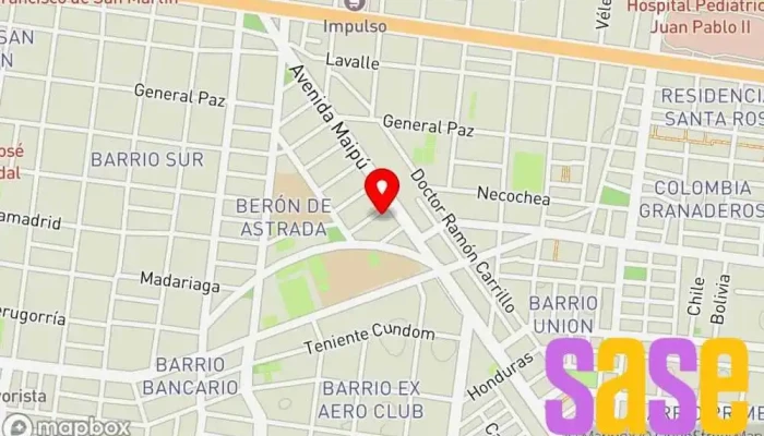mapa de Espectro FM Emisora de radio en Corrientes