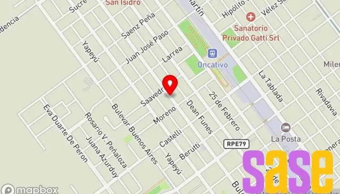 mapa de Establecimientos Metalúrgicos Oncativo S.A Fábrica en Oncativo