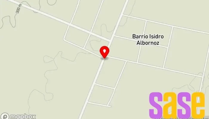 mapa de Estacion de bombeo DiOSSE Compañía suministradora de agua en Villa Río Hondo
