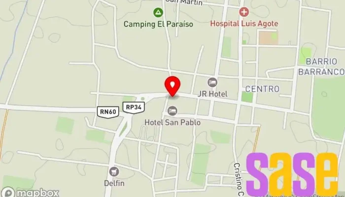 mapa de Estación de Servicio Gfo Energía Gasolinera, Gasolinera alternativa, Taller de reparación de automóviles, Servicio de cambio de aceite, Servicio de alineación de ruedas en Fiambala