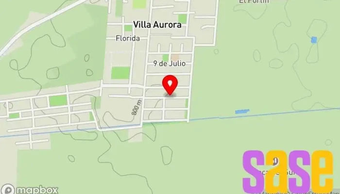 mapa de ESTACIÓN DEL OESTE Emisora de radio en Ullúm