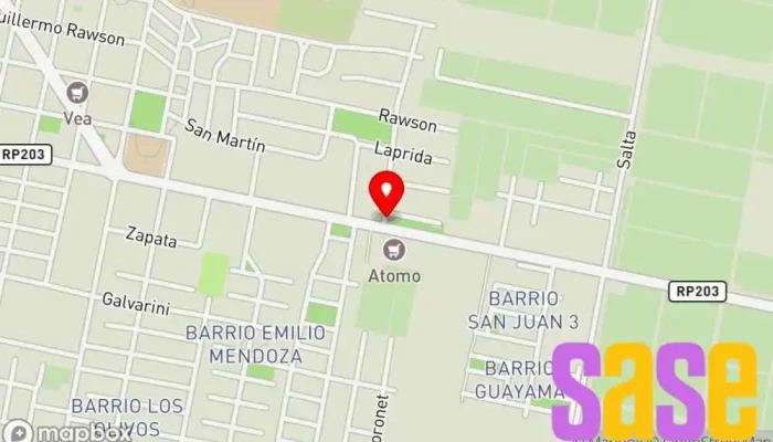 mapa de Estacion Digital Radio 101.3 - Caucete Emisora de radio en Caucete