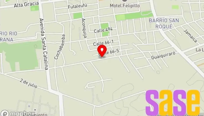 mapa de ET 132 kV - Mocoreta  en Corrientes