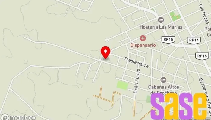 mapa de E.T. Cura Brochero Compañía eléctrica en Villa Cura Brochero