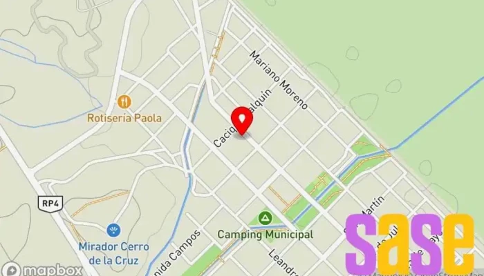 mapa de Eurotaller Mecanica El Tigre Taller de reparación de automóviles, Tienda de repuestos para automóviles en Valcheta