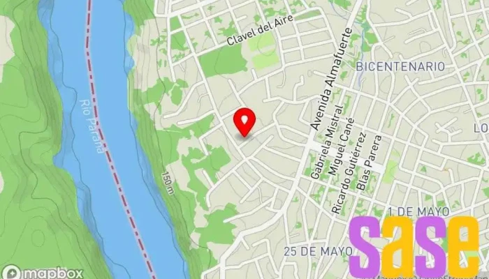 mapa de EYC Materiales Eléctricos ( venta por mayor) Comercio en Puerto Iguazú