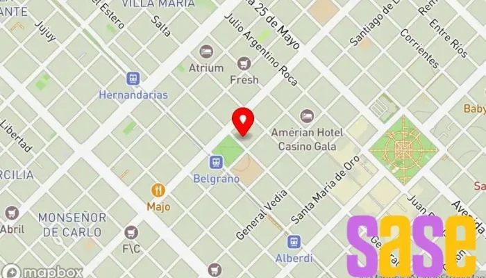 mapa de Fábrica de Luz Resistencia Tienda de iluminación en Resistencia
