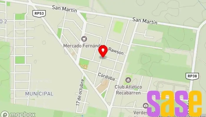 mapa de Farmacia Zonda Farmacia en Villa Basilio Nievas