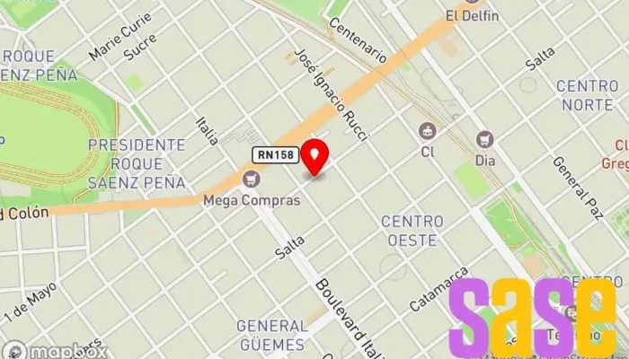 mapa de Fema Electricidad Tienda de iluminación en Villa María