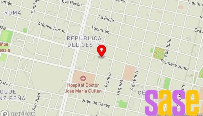 mapa de FER ELECTRICIDAD SRL Tienda de electricidad en EYB