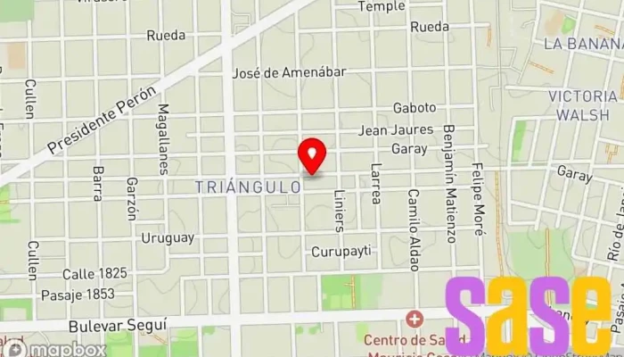 mapa de Fernandez Servicios integrales Contratista general, Contratista de aire acondicionado, Herrero, Electricista, Constructor, Fontanero, Carpintero en Rosario