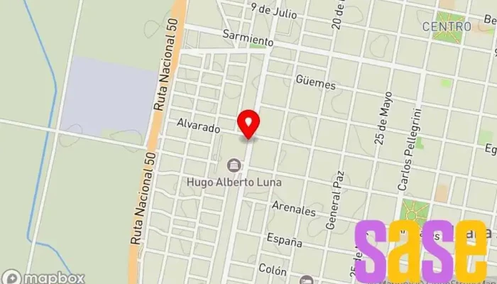 mapa de Ferretería Don José Ferretería, Tienda de electricidad, Pinturería en San Ramon de la Nueva Oran