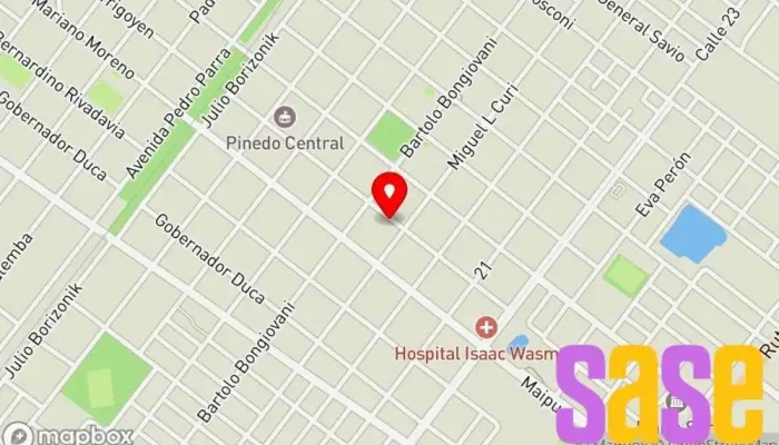 mapa de FERRETERIA ELECTROMUNDO Tienda de artículos para el hogar en Gral. Pinedo