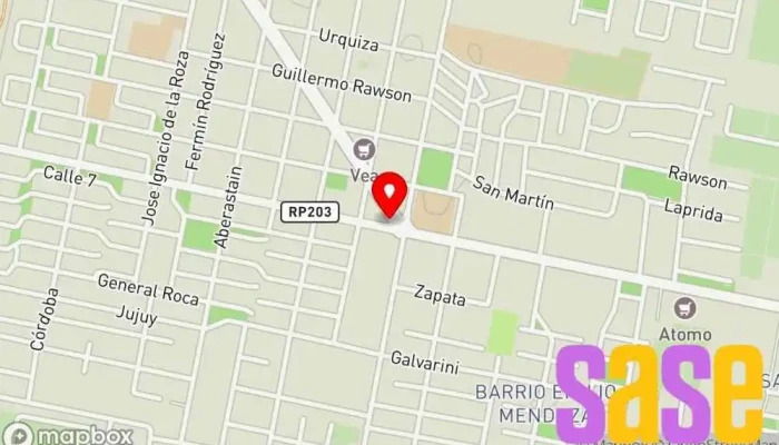 mapa de Ferretería Margarit Ferretería en Caucete
