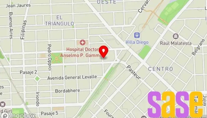 mapa de Field electricidad Servicio de instalación eléctrica en Villa Gdor. Galvez