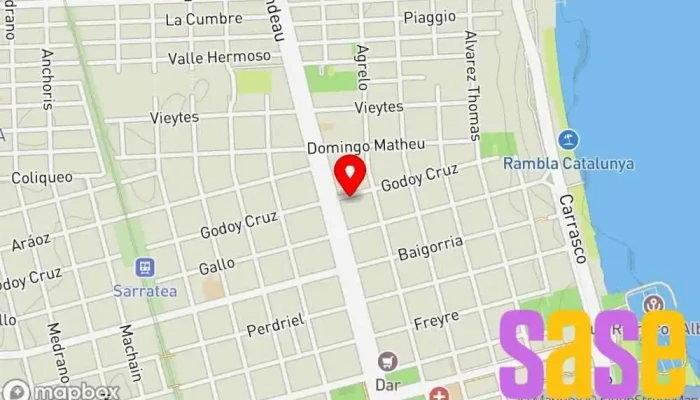 mapa de Florida Electricidad Tienda de electricidad en Rosario