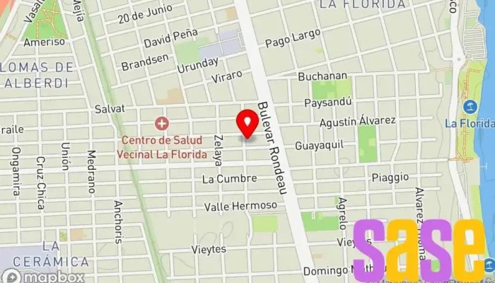 mapa de Florida Electricidad Tienda de electricidad en Rosario