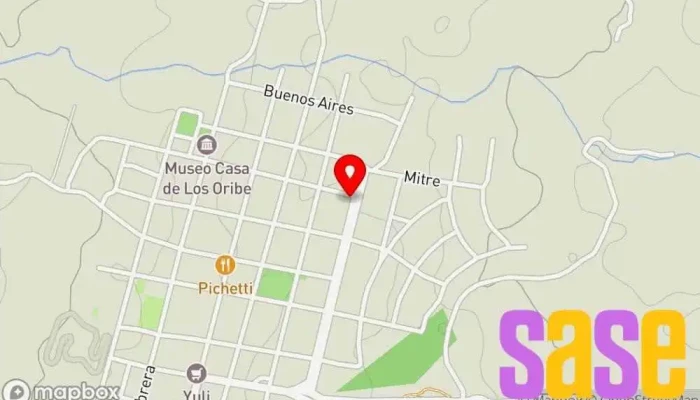 mapa de FM Achiras 101.9 Emisora de radio en Achiras