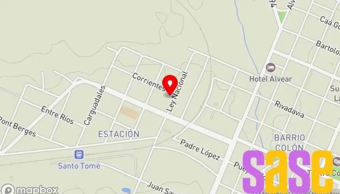 mapa de Fm Activa 99.1 Mhz Emisora de radio en Corrientes