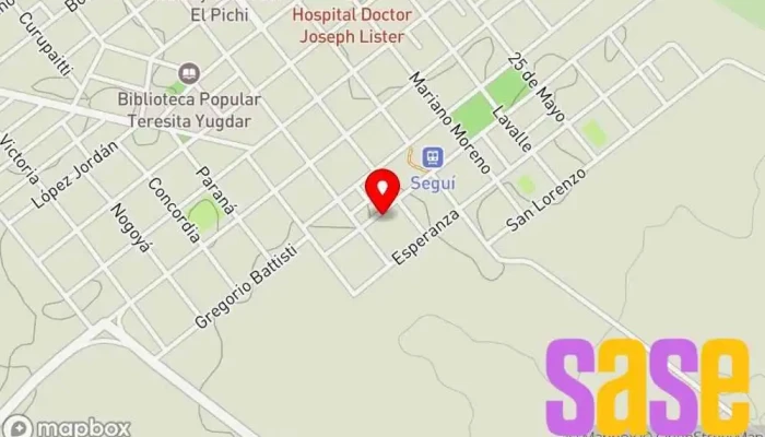 mapa de FM Activa Seguí Empresa de medios de comunicación en Segui