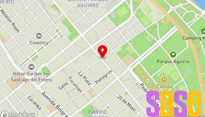 mapa de FM DE LA CIUDAD - 107,700 MHz. Emisora de radio en G4200MAM