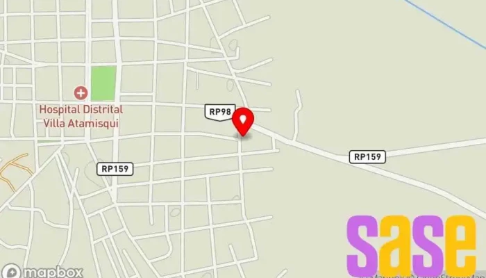 mapa de FM Impacto 93.1 Sociedad de viviendas en Villa Atamisqui
