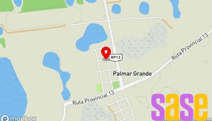mapa de FM Impacto Emisora de radio en Palmar Grande