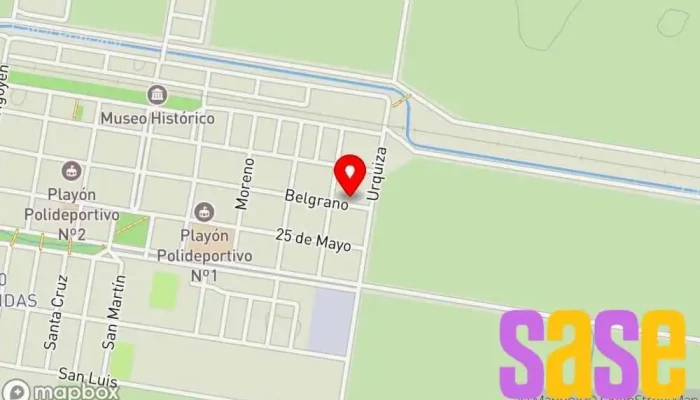 mapa de Fm Kheops 105.1 Emisora de radio en Río Negro