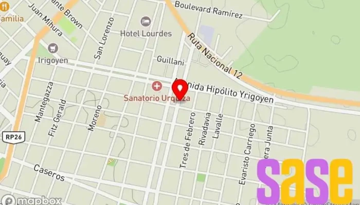 mapa de FM Libertad 101.5 Emisora de radio en E3150AXA Nogoyá