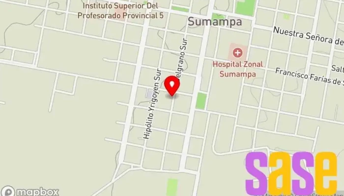 mapa de FM Libertad 99.9 Emisora de radio en Sumampa