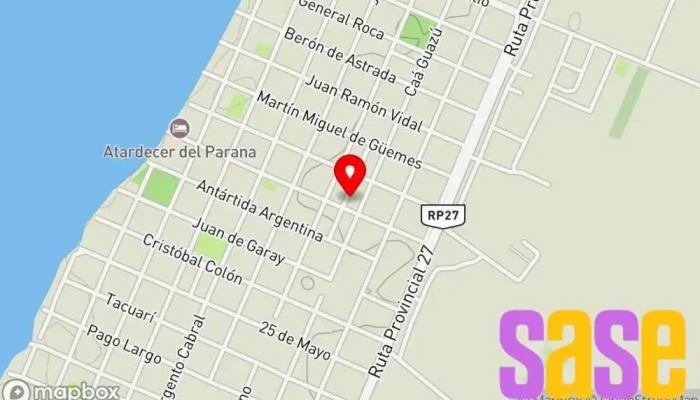 mapa de FM LOS HERMANOS Emisora de radio en Corrientes
