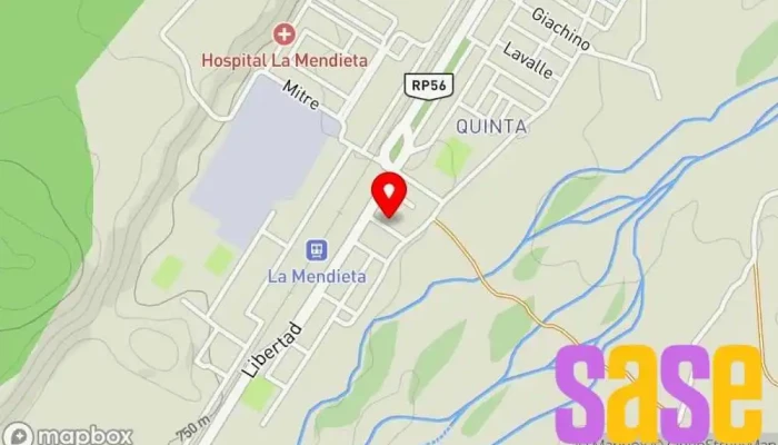 mapa de FM Municipal - 88,500 MHz Emisora de radio en La Mendieta