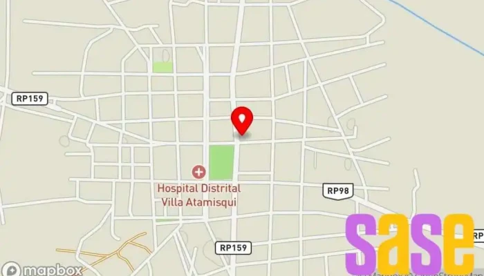 mapa de FM Municipal 100.3 Emisora de radio en Villa Atamisqui
