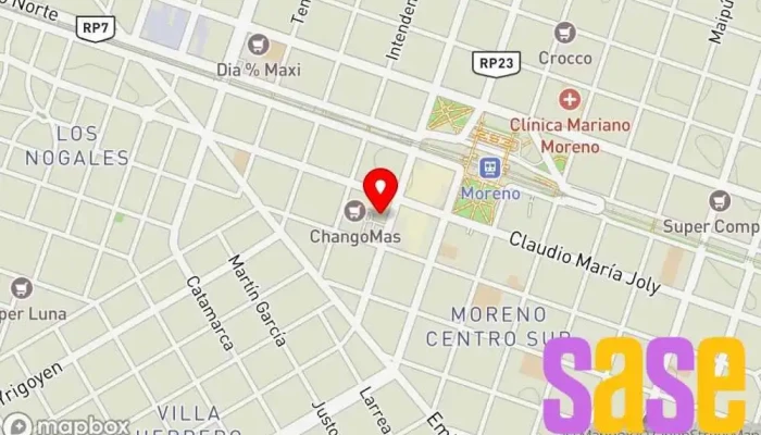 mapa de Fm Popular 106.5 Emisora de radio en Moreno