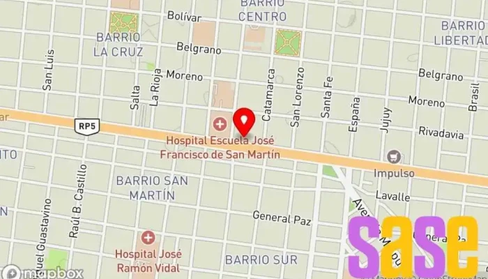 mapa de FM Positiva 90.9 - Radio Mitre Emisora de radio en Corrientes