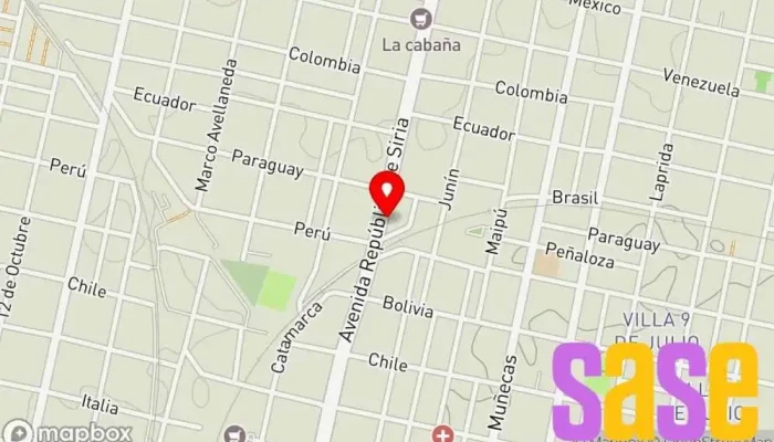 mapa de FM POWER HIT - 92.500 MHz Emisora de radio en San Miguel de Tucumán