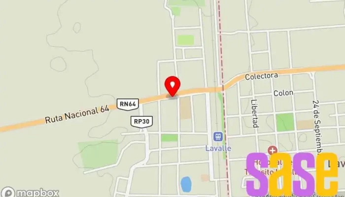mapa de Fm Royser 106.7 Emisora de radio en Lavalle