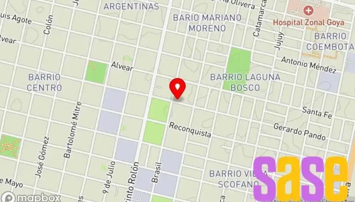 mapa de FM servicios eléctricos Electricista en Goya